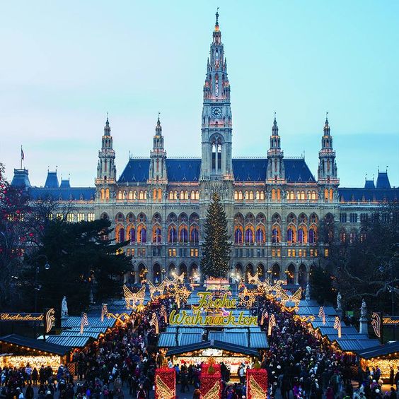 Tradiția Târgurilor de Crăciun din Viena, sursa foto: Pinterest - travelandbeauty.ro